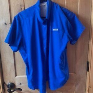 Three PFG Columbia Shirts Size Large